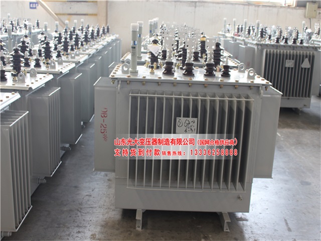 晋城SH15-1000KVA/10KV/0.4KV非晶合金变压器